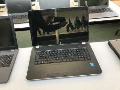 Hewlett-Packard HP Pavilion 17 Notebook PC; Specification: GenuineIntel, Intel(R) Core(TM) i5-4200M CPU @ 2.50GHz, Cores: 2, Stepping: 3, Nominal speed: 2500MHz, Max speed: 3100MHz, External Clock: 100 MHz; RAM: 8GB; Hard Drive: 240GB SATA/SSD