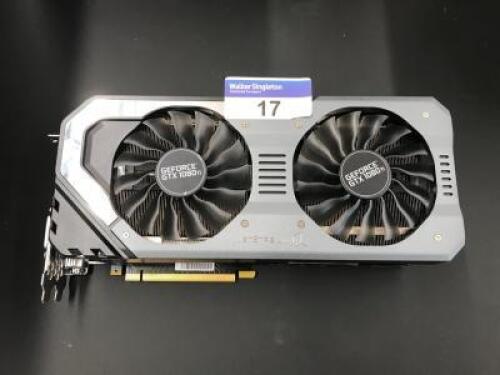 GEFORCE GTX 1080TI Super Jetstream 11G GDDR5X352BIT DVI-3-DP HDMI Graphics Card