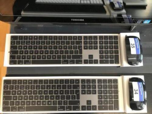 APPLE Keyboard Model: A1843, EMC: 3138 and APPLE MOUSE: Model: A1657; EMC 2923