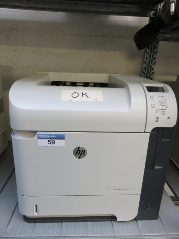 Hp laserjet 600 m601 ошибки