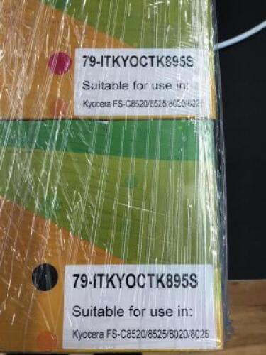 4 KYOCERA Compatible Printer Cartridges for FS-C8520/8525/8020/8025