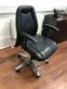 8 GIRSBERGER Grantie 2 Jahre Leather and Chrome Executive Chairs ; Reference: Leeds Lot 105 - 2