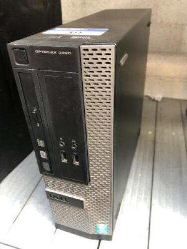 DELL OptiPlex 3020 Computer; Specification: GenuineIntel, Intel(R) Pentium(R) CPU G3250 @ 3.20GHz, Cores: 2, Stepping: 3, Nominal speed: 3200MHz, Max speed:3800MHz, External Clock: 100 MHz, Voltage: 1.2 V; RAM: 4096MB Hard Drive: 500 SATA; WS REF: 3193